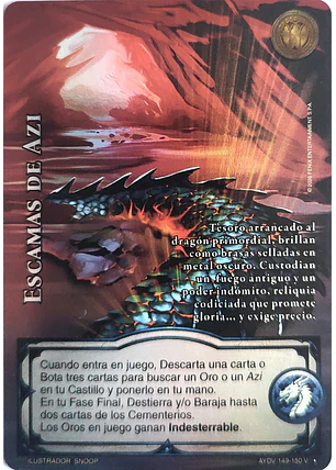 Escamas de Azi (Vigilantes - Vasalla Foil)