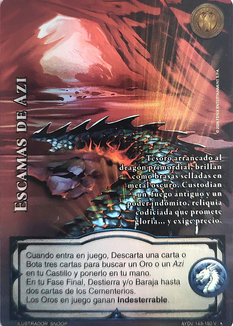 Escamas de Azi (Vigilantes - Vasalla Foil)