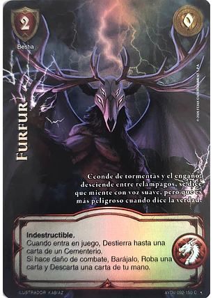 Furfur (Vigilantes - Cortesana Foil)