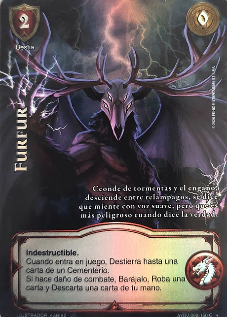 Furfur (Vigilantes - Cortesana Foil)