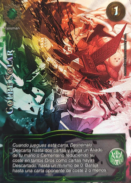 Golpe Solar (Kit Profecías)