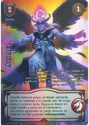 Azrael (Vigilantes - Cortesana Foil)