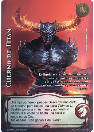 Cuerno de Titán (Vigilantes - Cortesana Foil)