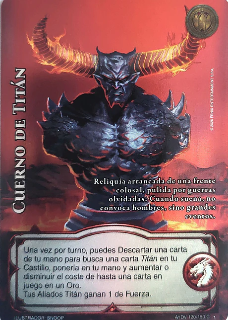 Cuerno de Titán (Vigilantes - Cortesana Foil)