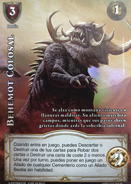 Behemot Colosal (Vigilantes - Real)