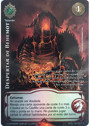 Despertar de Behemot (Vigilantes - Cortesana Foil)
