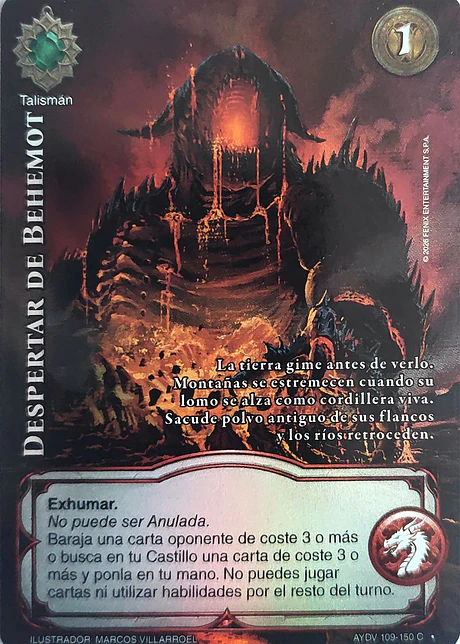 Despertar de Behemot (Vigilantes - Cortesana Foil)