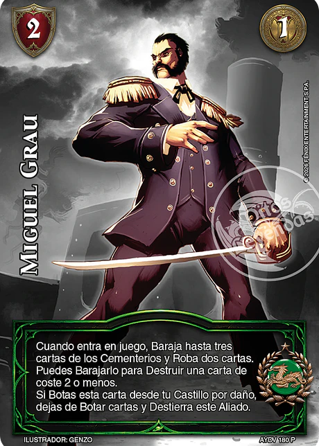 Miguel Grau (Kit de Batalla - Serafín / Belial)