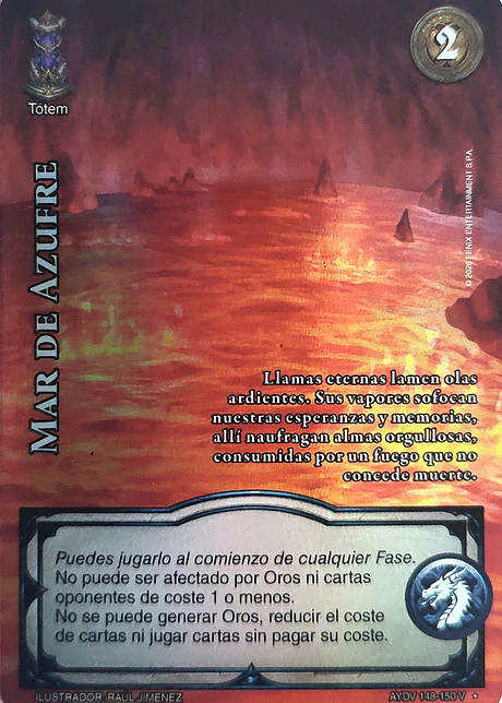 Mar de Azufre (Vigilantes - Vasalla Foil)
