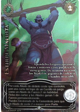 Estirpe Maldita (Vigilantes - Mega Real)