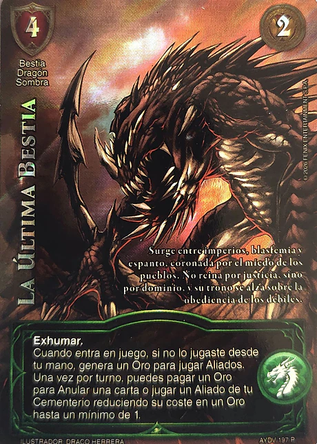 La Última Bestia (Kit Profecías)