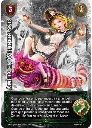 Alicia en Wonderland (Kit de Batalla - Serafín / Belial)