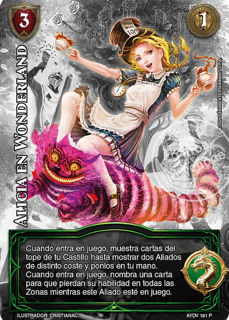 Alicia en Wonderland (Kit de Batalla - Serafín / Belial)