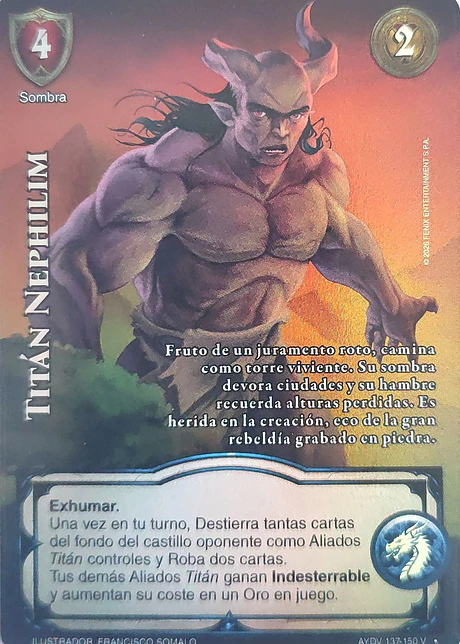 Titán Nephilim (Vigilantes - Vasalla Foil)