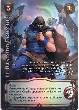 El Bandido Egipcio (Vigilantes - Cortesana Foil)