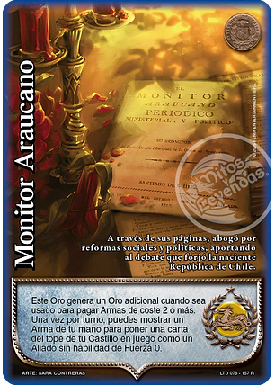 Monitor Araucano (LTD - Reales)
