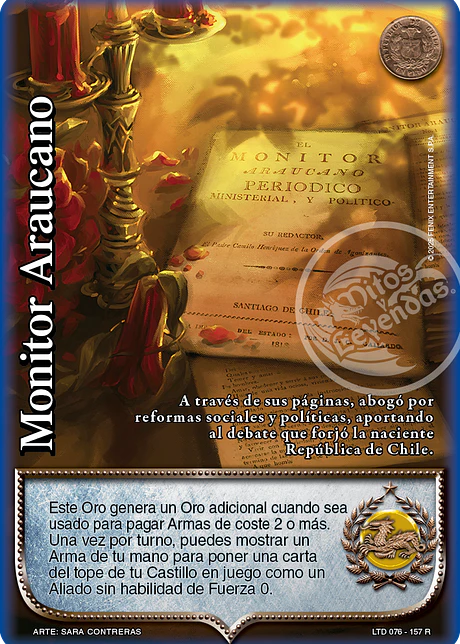 Monitor Araucano (LTD - Reales)