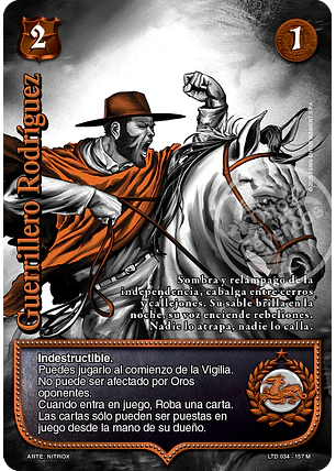 Guerrillero Rodríguez (LTD - Mega Real)