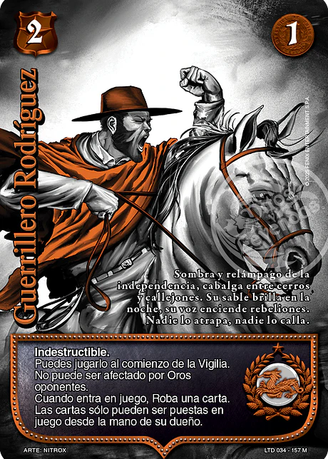 Guerrillero Rodríguez (LTD - Mega Real)