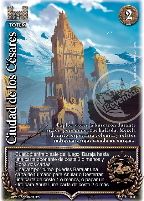 Ciudad de los césares (LTD - Ultra Real)