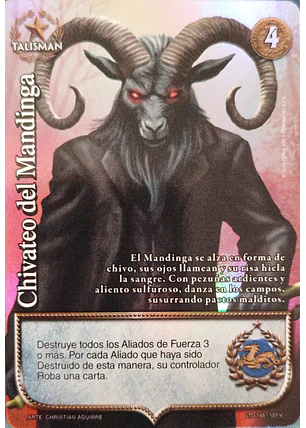 Chivateo del Mandinga (LTD - Vasalla Foil)