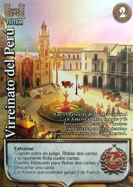Virreinato del Perú (LTD - Cortesana Foil)