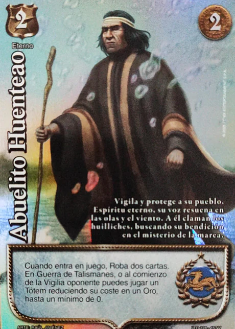 Abuelito Huenteao (LTD - Vasalla Foil)
