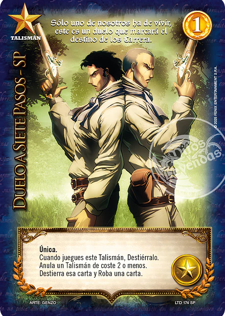 Duelo a siete pasos - SP (LTD - Set Paralelo)