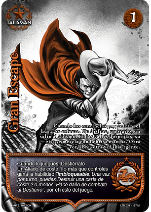 Gran escape (LTD - Mega Real)