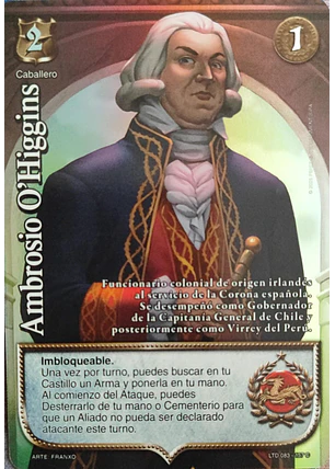 Ambrosio O'higgins (LTD - Cortesana Foil)
