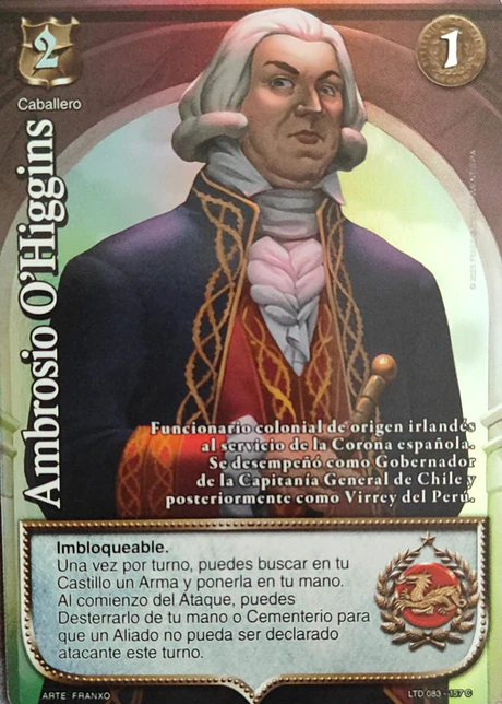 Ambrosio O'higgins (LTD - Cortesana Foil)