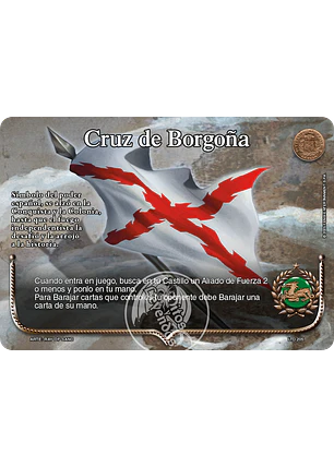 Cruz de Borgoña (LTD - Buy a box)