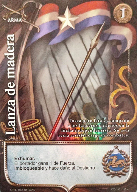 Lanza de madera (LTD - Vasalla Foil)