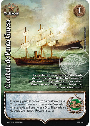 Combate punta gruesa (Kit Combate Naval)