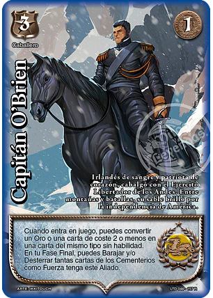 Capitán O'Brien (LTD - Reales)