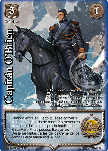 Capitán O'Brien (LTD - Reales)