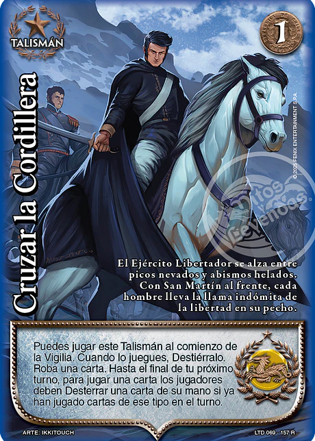 Cruzar la cordillera (LTD - Reales)