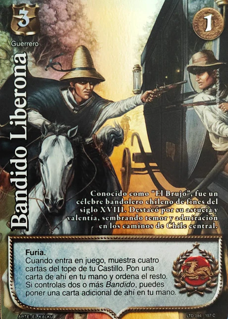 Bandido Liberona (LTD - Cortesana Foil)