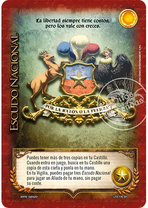 Escudo nacional (LTD - Set Paralelo)