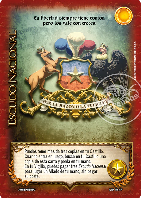 Escudo nacional (LTD - Set Paralelo)