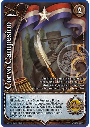 Corvo Campesino (LTD - Reales)