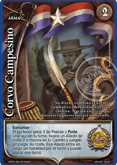 Corvo Campesino (LTD - Reales)