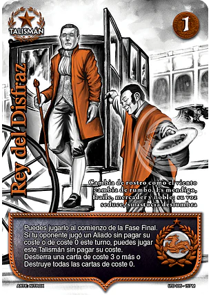 Rey del disfraz (LTD - Mega Real)