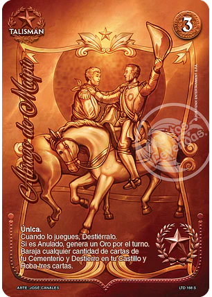 Abrazo de Maipú (LTD - Secreta)