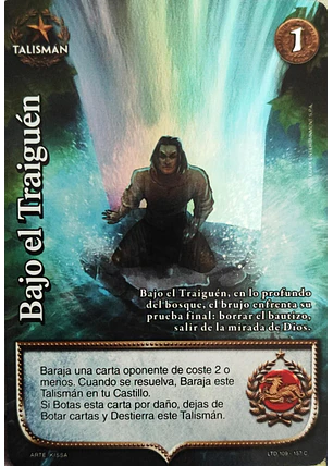 Bajo el traiguén (LTD - Cortesana Foil)