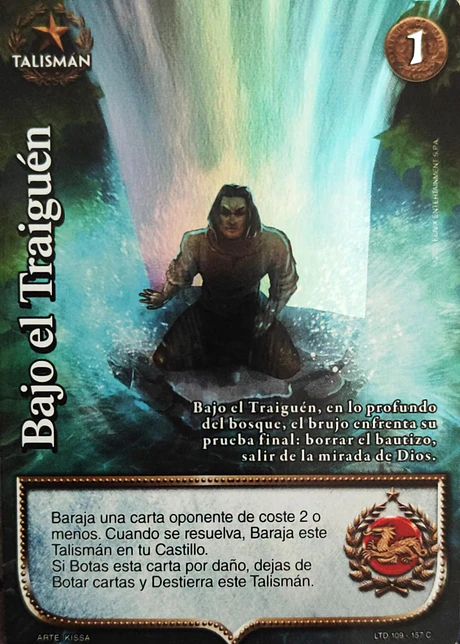 Bajo el traiguén (LTD - Cortesana Foil)