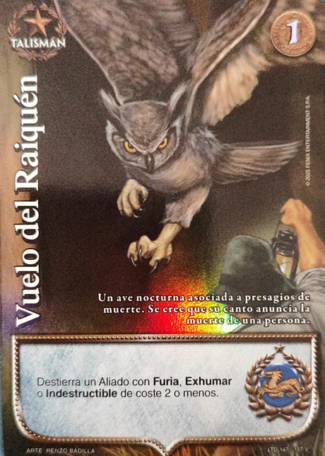Vuelo del Raiquén (LTD - Vasalla Foil)