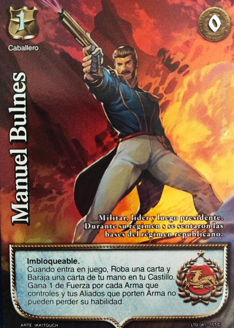 Manuel Bulnes (LTD - Cortesana Foil)