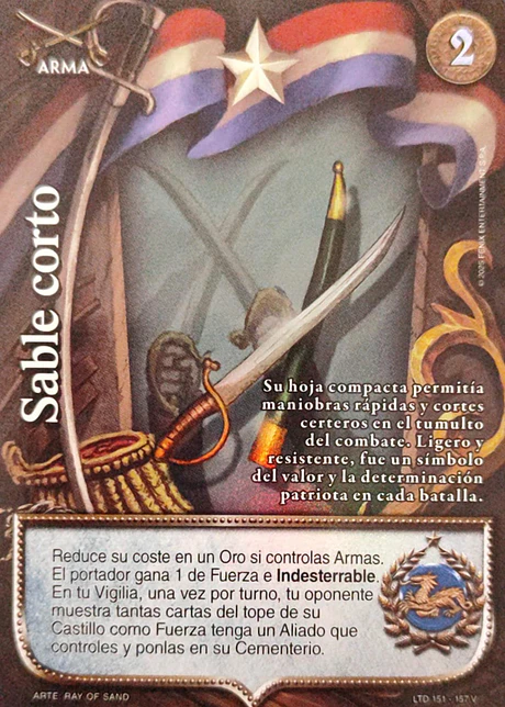 Sable Corto (LTD - Vasalla Foil)