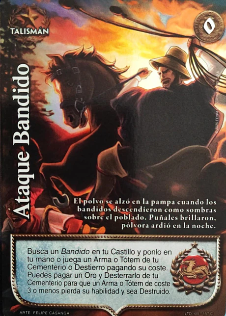 Ataque bandido (LTD - Cortesana Foil)